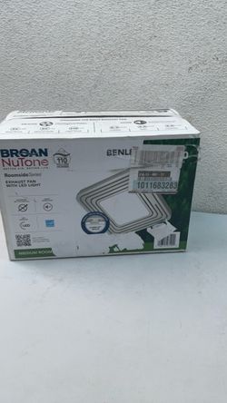 Broan NuTone Roomside Series Exhaust Fan with LED Light