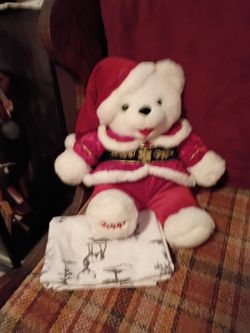 2000 Holiday Cuddly Bear