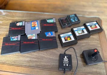Nintendo NES Games And Atari