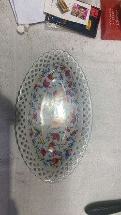 Vintage serving dish