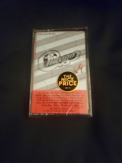 Chicago If You Leave Me Now Cassette 