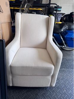 Carters Adrian swivel rocker and ottoman