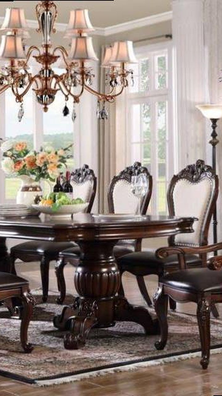 7 Pcs Dining Table XK
