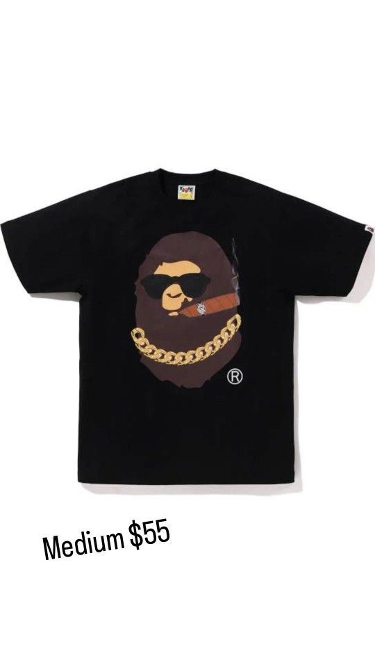 Black Ape Smoking Bape Shirt