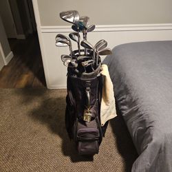Ping Golf Club Set With A Few Extra Clubs