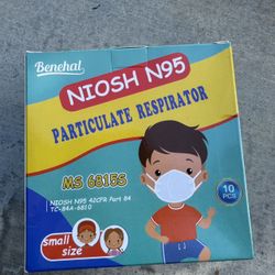 Kids N95 Masks 10boxes,  100pcs