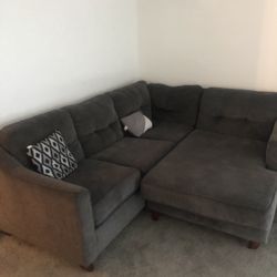 Smoke Gray Couch