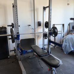 Weight Set With Bench And Matas Included OBO