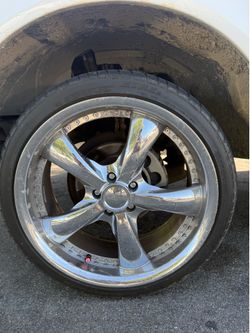 5 lug 20” wheels and tires
