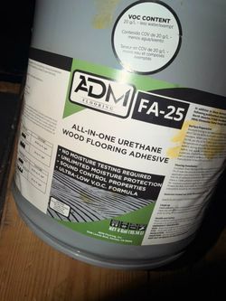 NEW ADM FA-25 Urethane Wood Flooring Adhesive 4 Gallon