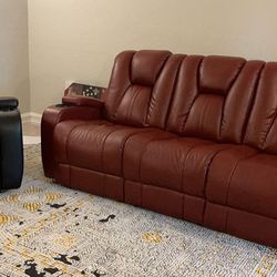 Power Recliner Sofa And Single Seat 