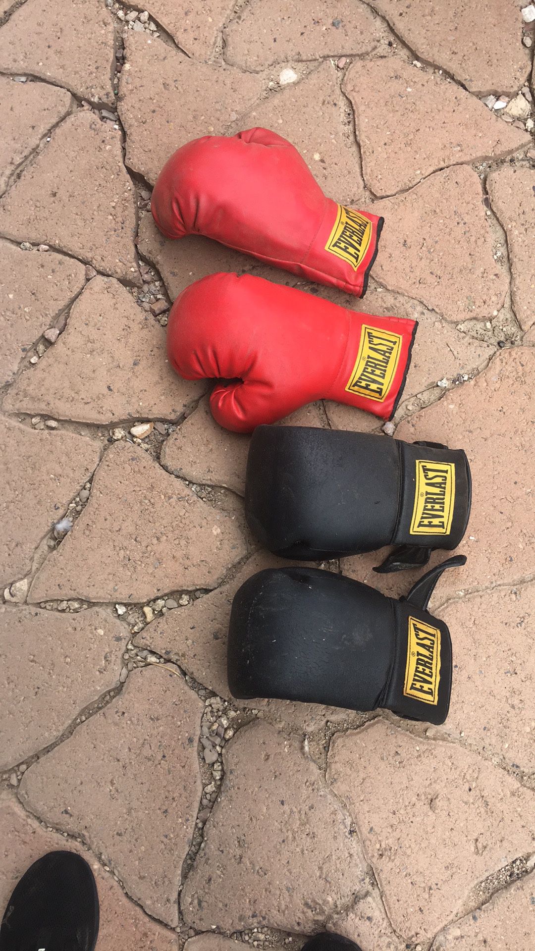 Punch Bag And Gloves 