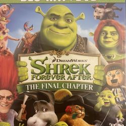 Dreamworks SHREK Forever After The FINAL Chapter (Blu-Ray + DVD-2010) NEW!