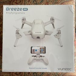 Yuneec Breeze HD 4k Smart Camera Drone. New, Still In Part 