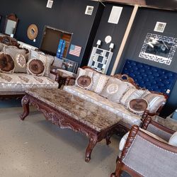 3 PC Sofa Love And Chair