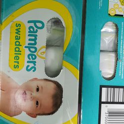 Brand New Sz 2 124 Count Swaddlers Pampers