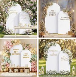 Party Arch Backdrop Stand and Cover Set