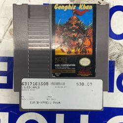 Genghis Khan Nintendo Entertainment System 