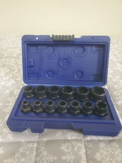 Dados Extratores Para Sacar Tuercas y Tornillos Barridos $35 Precio Firme