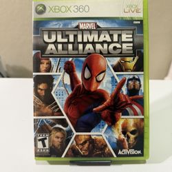  XBOX 360 Marvel Ultimate Alliance