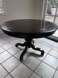 Daria Wooden Table and 4 Chairs from Macy’s $300