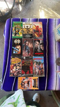 Lot Of VHS Movies