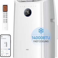 Dreo Aires acondicionados portátiles, 14000 BTU ASHRAE (10,000 BTU DOE)