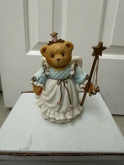 Cherished Teddies Kittie You Make Wishes Come True #131(contact info removed) Fairy Godmother