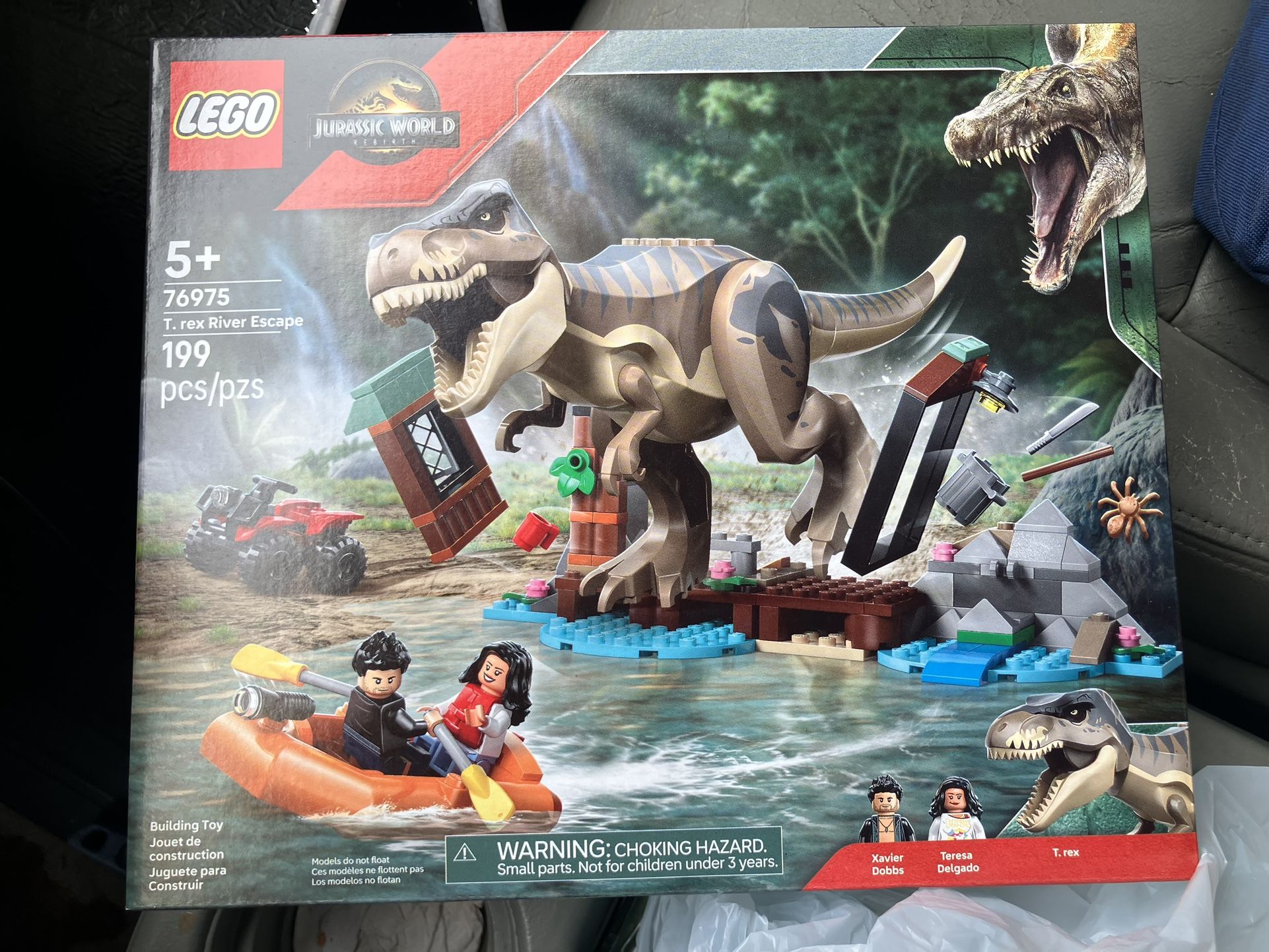 Lego Jurassic World Rebirth 2025 T-Rex River Escape Set Brand New Never Opened Buy Now!!