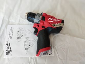 New Milwaukee M12 Gen2 FUEL hammer drill driver