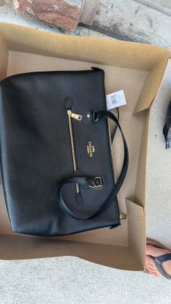 Coach black purse