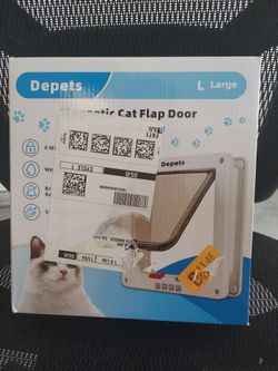 Magnetic Cat Flap Door (L)