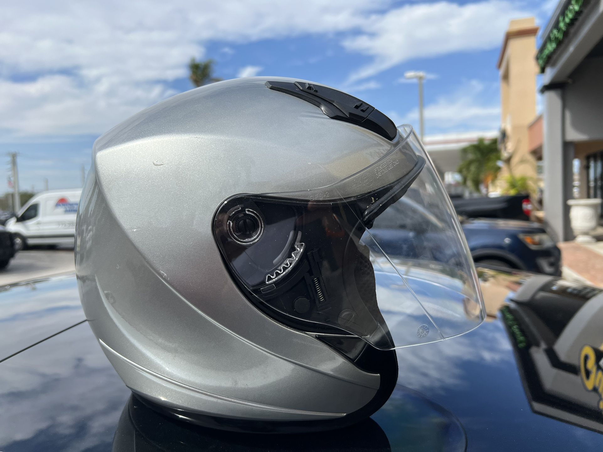 Used Motorcycle Helmet 