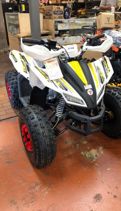 125cc Fully Automatic ATV 2019 model Rex125 Sporty design New Rims Brand new
