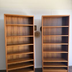 Danish Teak Book Shelves (2)