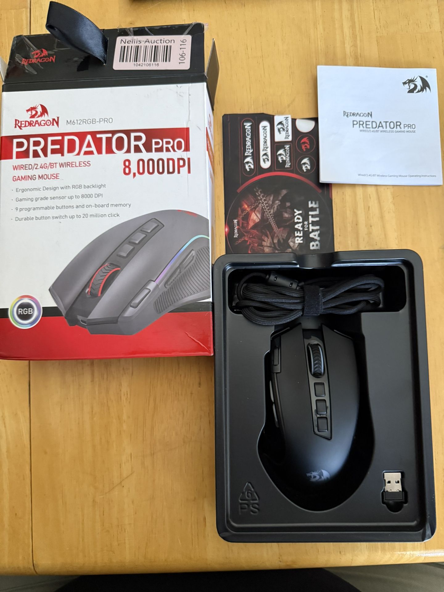 Redragon M612 PRO RGB Gaming Mouse