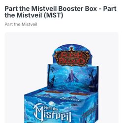 Flesh & Blood - Part The Mistveil Booster Boxes Sealed Product Undamaged