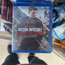 Mission Impossible 6 Film Collection Blu Ray