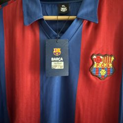 Retro Barcelona Jersey XL