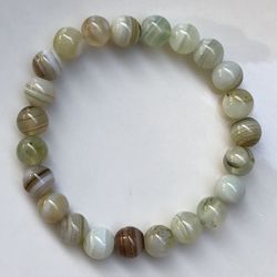 8.2mm Green Agate