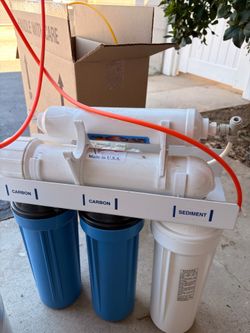Water filter - 3 stage RO system