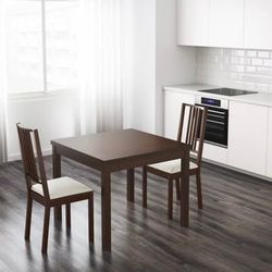 IKEA Extendable Dining Table - Black