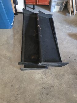 FREE Scrap Metal - Safe, Steel Shelving & 4 Steel Rims FREE scrap metal.