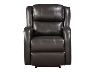 Foxcroft Brown Power Reclining Chair