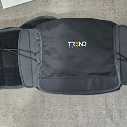Trend Medical Back Brace Orthopedic Support Black