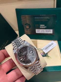 Rolex Date Just 41mm Wimbledon