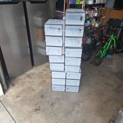 Clear Shoe Boxes
