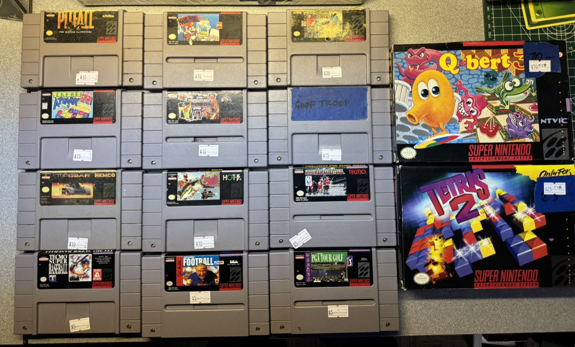 Super Nintendo Games