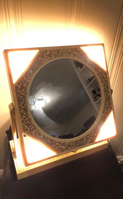 Old classic make up mirror
