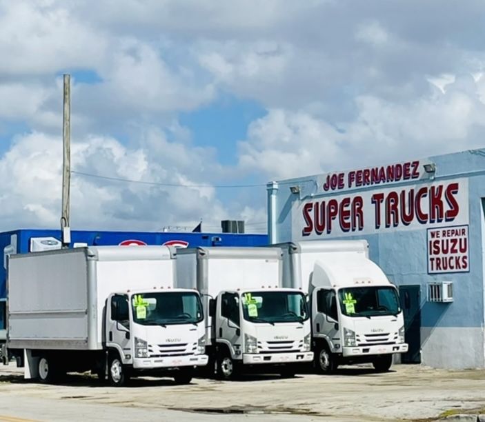 ISUZU NPR BOX TRUCK LIFTGATE CAJA CAJÓN